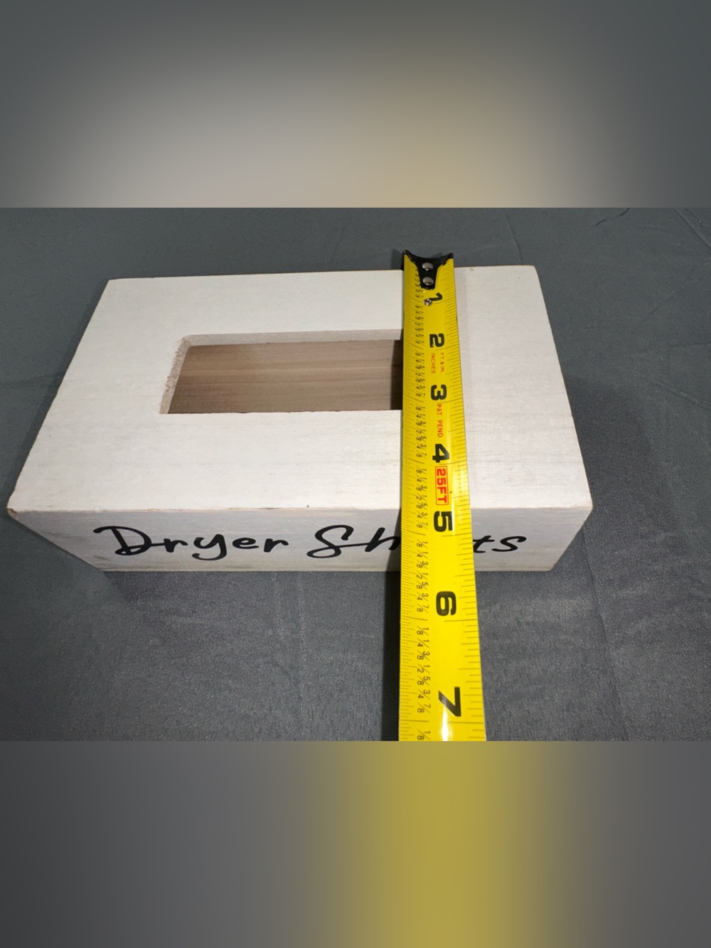 Dryer Sheet Wooden Box Storage - Picture 6 of 8
